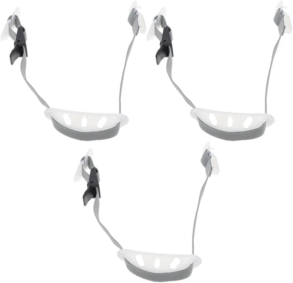 3pcs Adjustable Helmet Chin Strap Hard Hat Chin Holder Strap Easy Installation and Fit for Safety Helmets