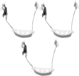 3pcs Adjustable Helmet Chin Strap Hard Hat Chin Holder Strap Easy Installation and Fit for Safety Helmets