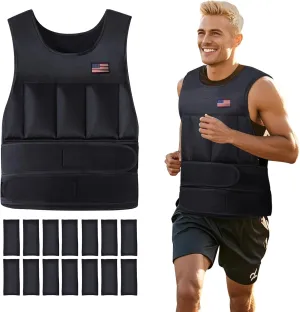 Adjustable Weighted Vest for Men Women,2-20 Lbs Adjustable Weighted Vest with Straps Womens Running Weight Vest for Walking Strength Training Fitness Adjustable Weighted Vest for Men Women,2-20 Lbs Adjustable Weighted Vest with Straps Womens Running Weight Vest for Walking Strength Training Fitness