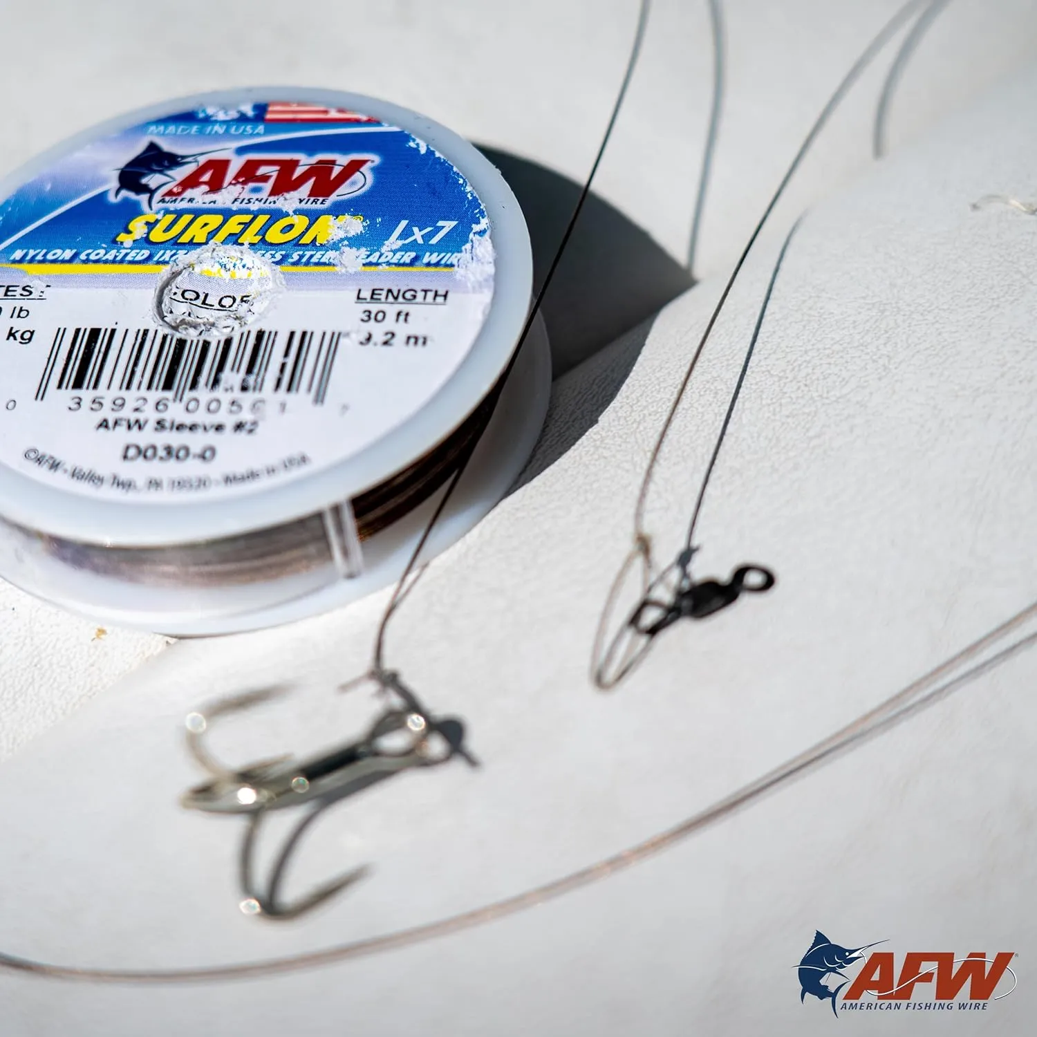 American Fishing Wire Mighty Mini Crane Swivels - Fishing Line Essential, Compact Fishing Tackle, Saltwater Swivels, Stainless Steel Swivel, Holding Power up to 511lb, Gunmetal Black