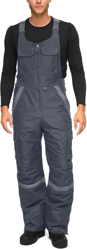 Arctix Men's Tundra Ballistic Bib Overalls With Added Visibility