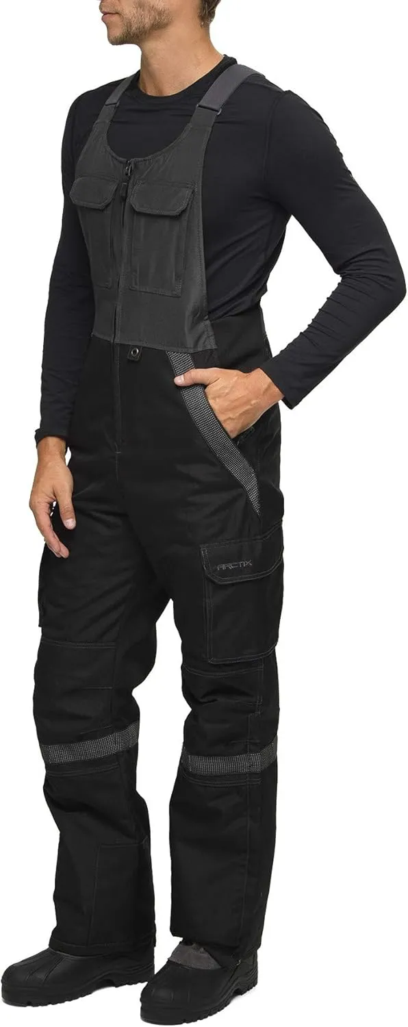 Arctix Men's Tundra Ballistic Bib Overalls With Added Visibility