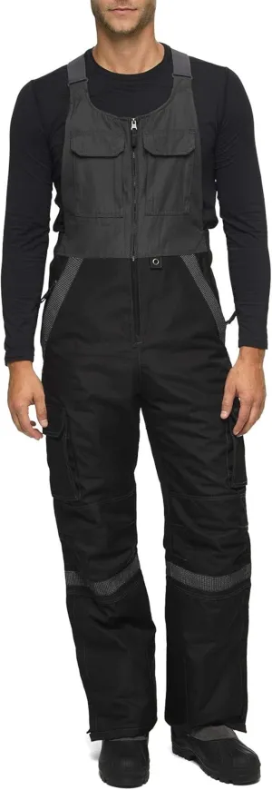Arctix Men's Tundra Ballistic Bib Overalls With Added Visibility