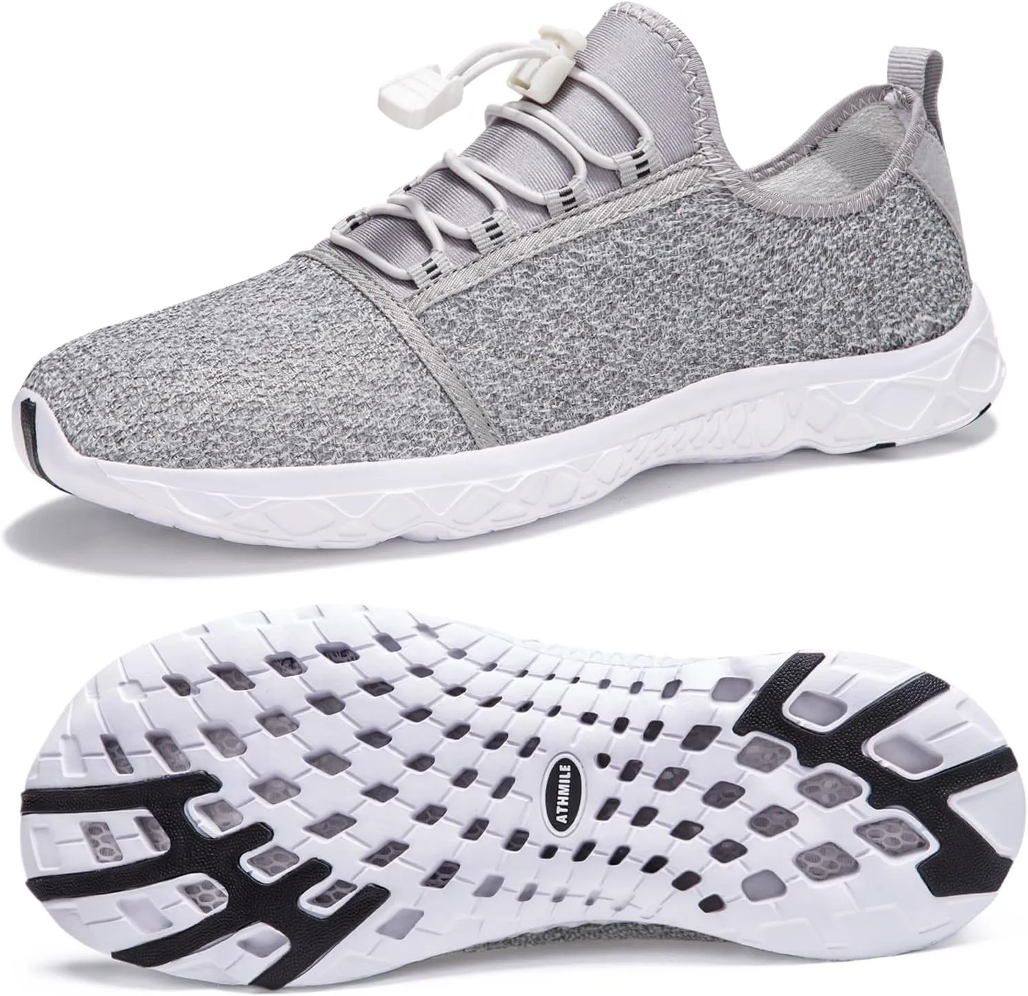 ATHMILE Barefoot Shoes Women Men Water Shoes Hiking Swim River Adult Lake Pool Grounding Beach Camping Accessories Cruise Ship Essentials Vacation Must Haves Surfing Kayaking Sport Walking