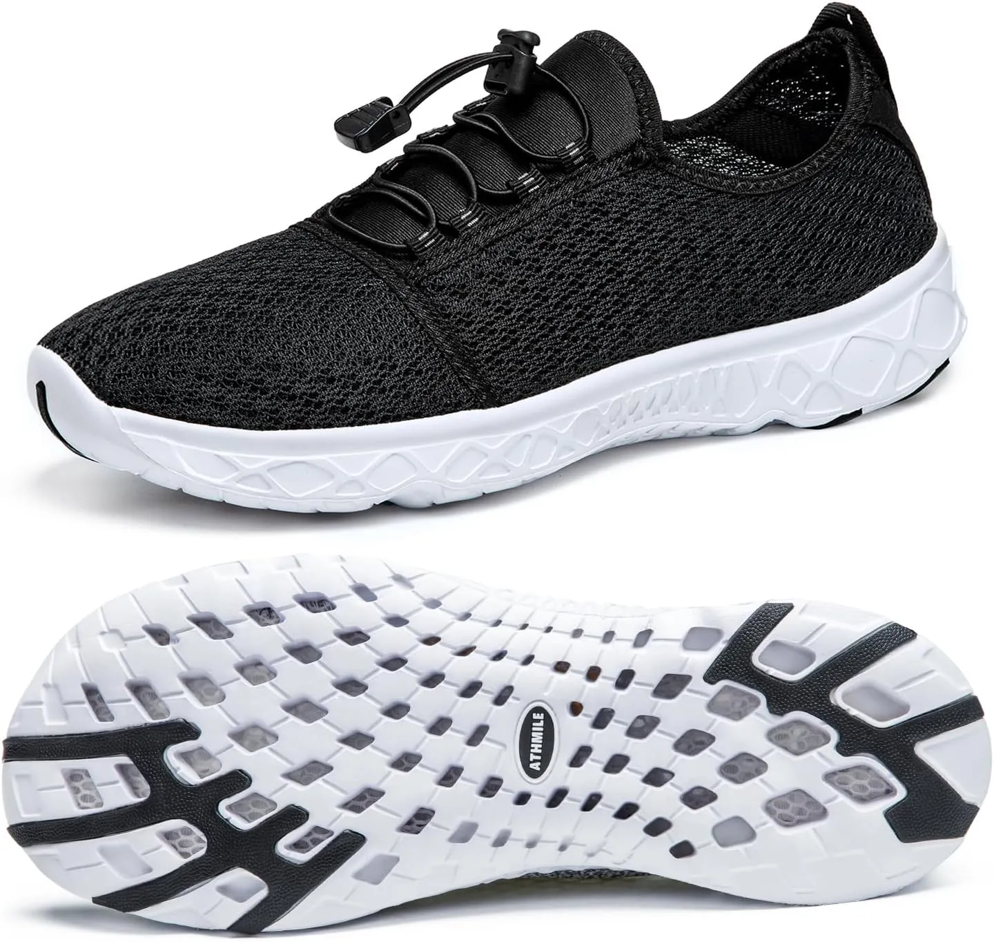 ATHMILE Barefoot Shoes Women Men Water Shoes Hiking Swim River Adult Lake Pool Grounding Beach Camping Accessories Cruise Ship Essentials Vacation Must Haves Surfing Kayaking Sport Walking