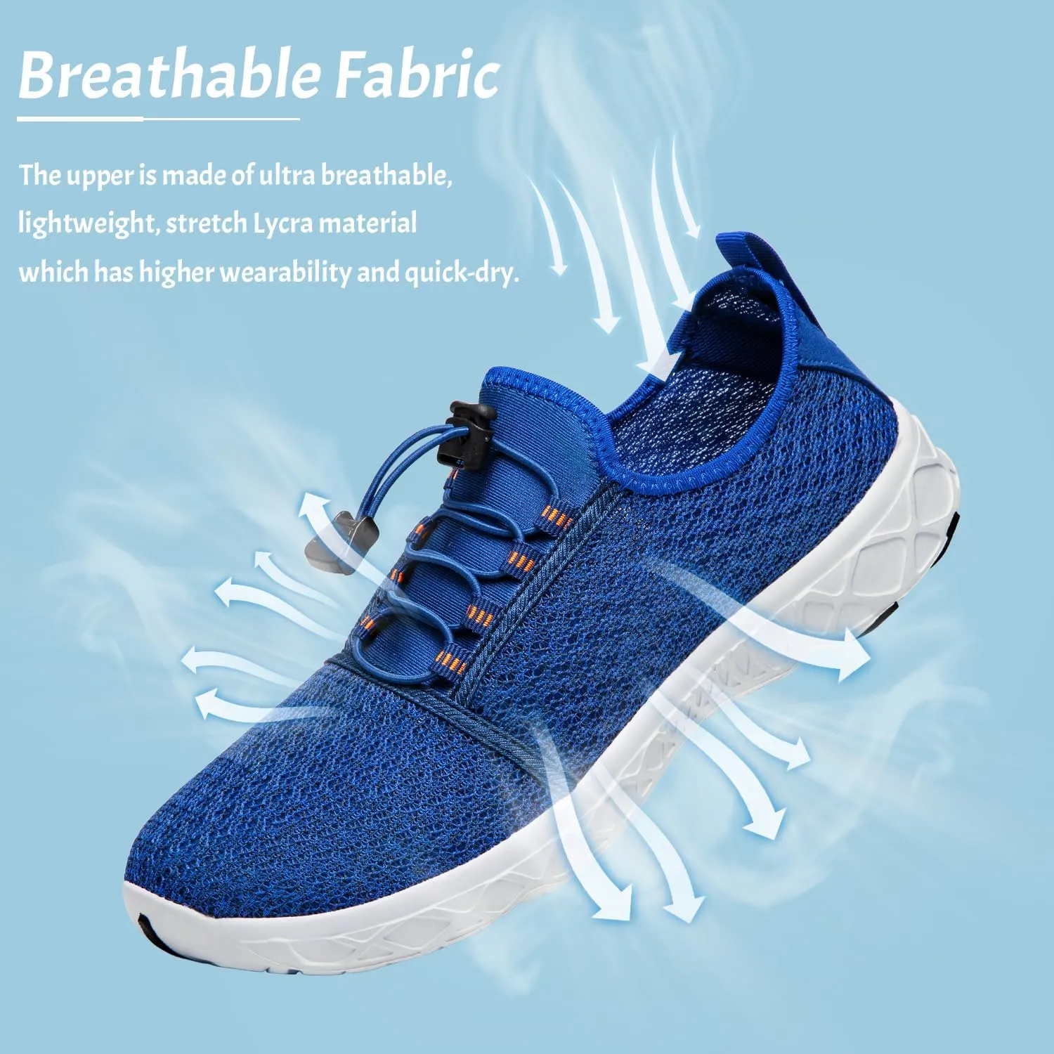 ATHMILE Barefoot Shoes Women Men Water Shoes Hiking Swim River Adult Lake Pool Grounding Beach Camping Accessories Cruise Ship Essentials Vacation Must Haves Surfing Kayaking Sport Walking