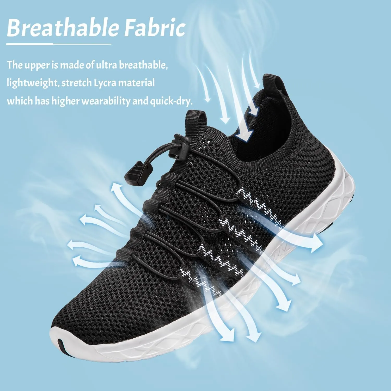 ATHMILE Barefoot Shoes Women Men Water Shoes Hiking Swim River Adult Lake Pool Grounding Beach Camping Accessories Cruise Ship Essentials Vacation Must Haves Surfing Kayaking Sport Walking