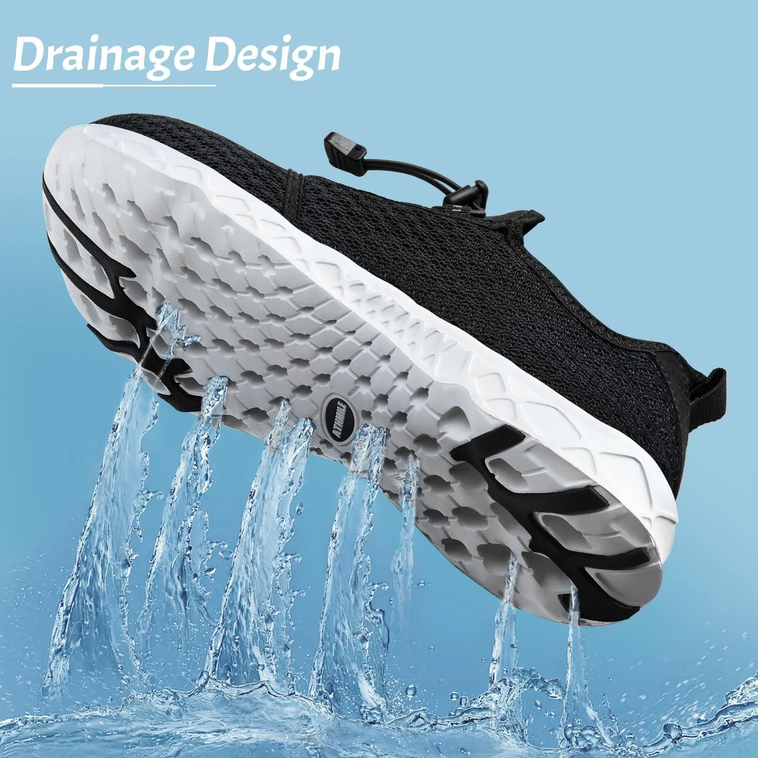 ATHMILE Barefoot Shoes Women Men Water Shoes Hiking Swim River Adult Lake Pool Grounding Beach Camping Accessories Cruise Ship Essentials Vacation Must Haves Surfing Kayaking Sport Walking