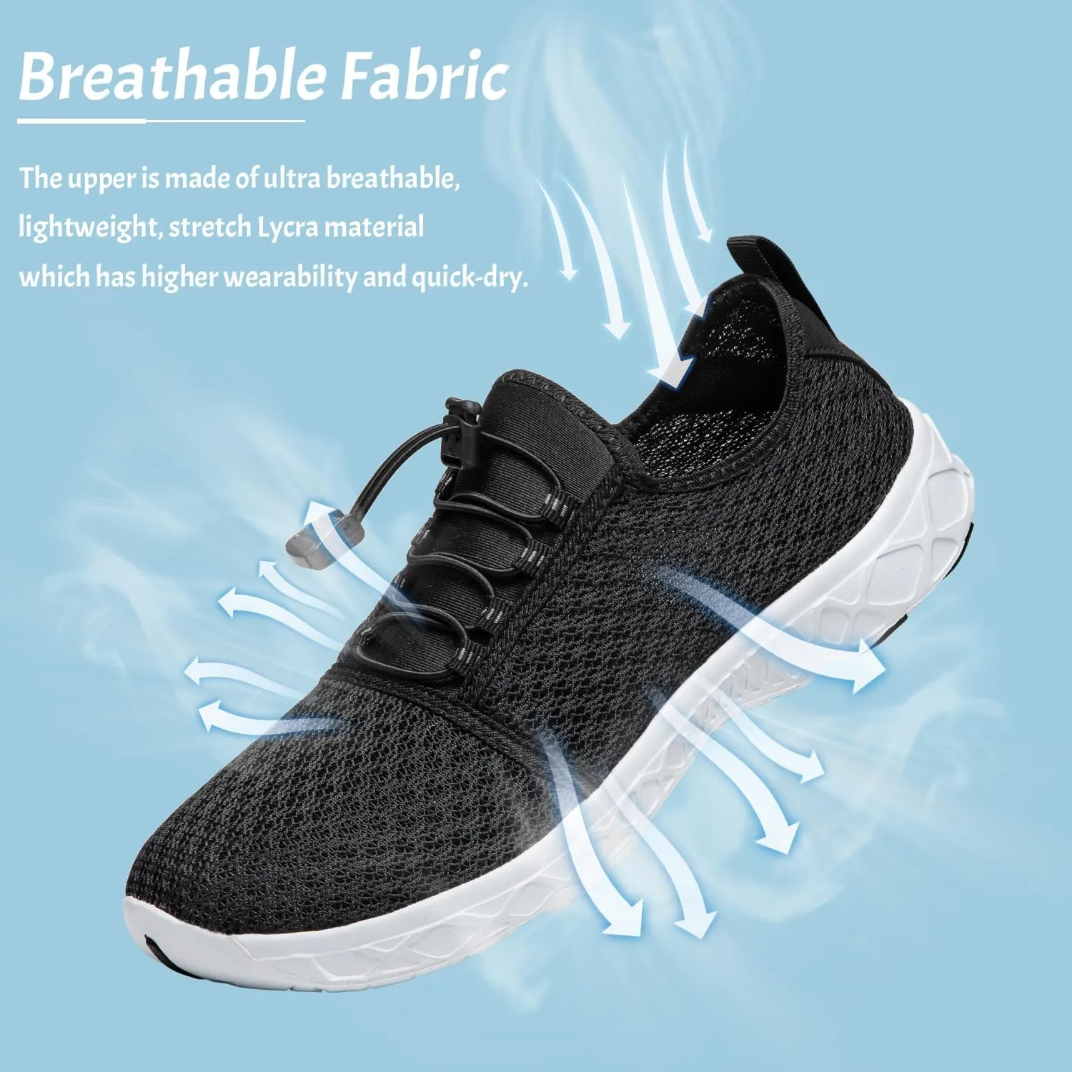 ATHMILE Barefoot Shoes Women Men Water Shoes Hiking Swim River Adult Lake Pool Grounding Beach Camping Accessories Cruise Ship Essentials Vacation Must Haves Surfing Kayaking Sport Walking