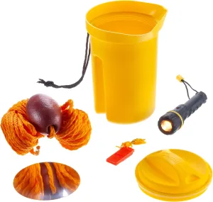 attwood Bailer Safety Kit - Flashlight Whistle Bailer & Line Bailer Safety Kit 11830-2 - Flashlight Whistle Bailer & Line, MULTI, One Size