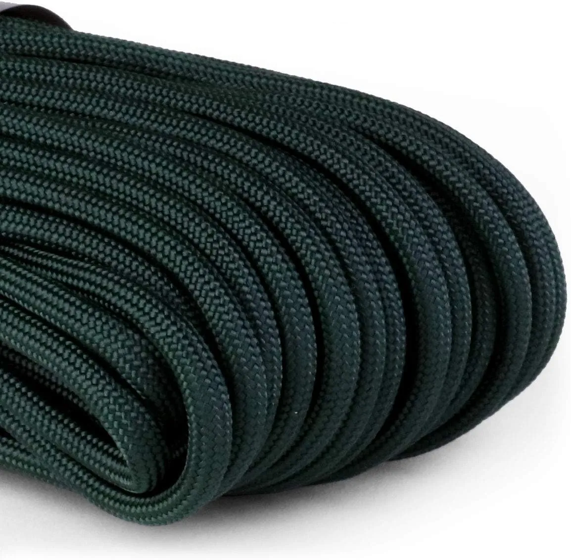 Atwood Rope MFG 550 Paracord 100 Feet 7-Strand Core Nylon Parachute Cord Outside Survival Gear Made in USA | Lanyards, Bracelets, Handle Wraps, Keychain (Hunter)