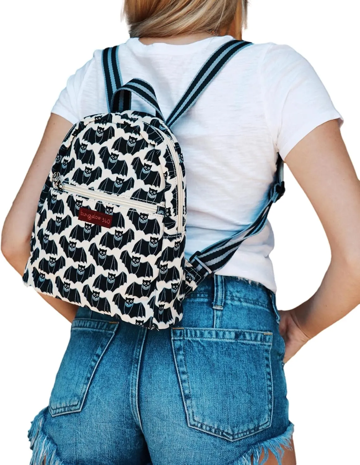 bungalow 360 Adult Mini Backpack (BAT, SMALL)