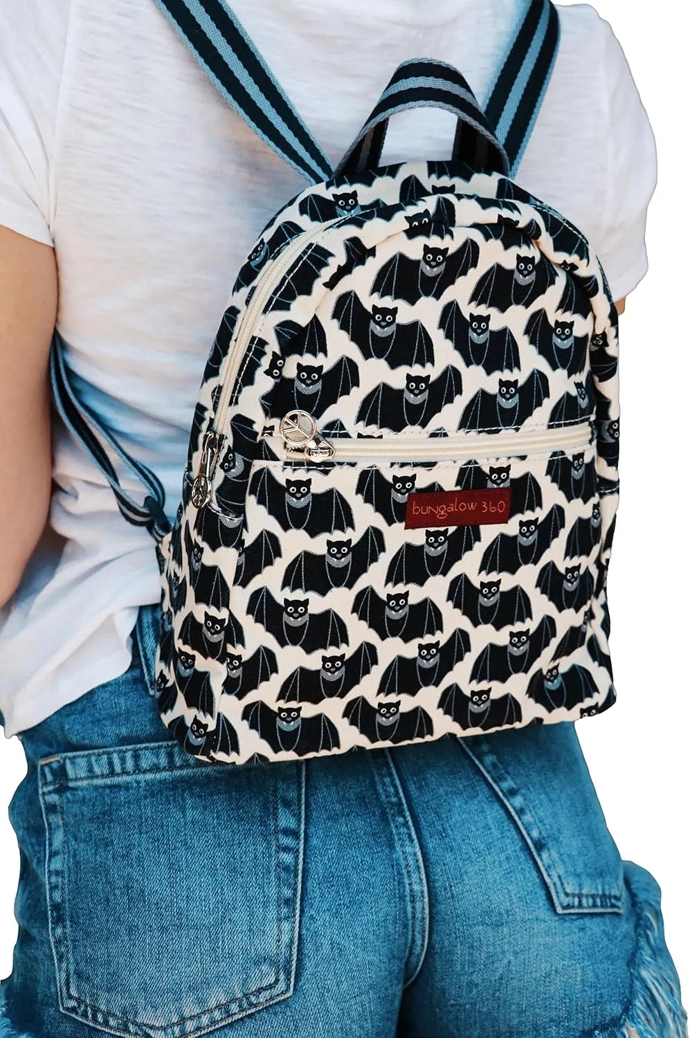bungalow 360 Adult Mini Backpack (BAT, SMALL)