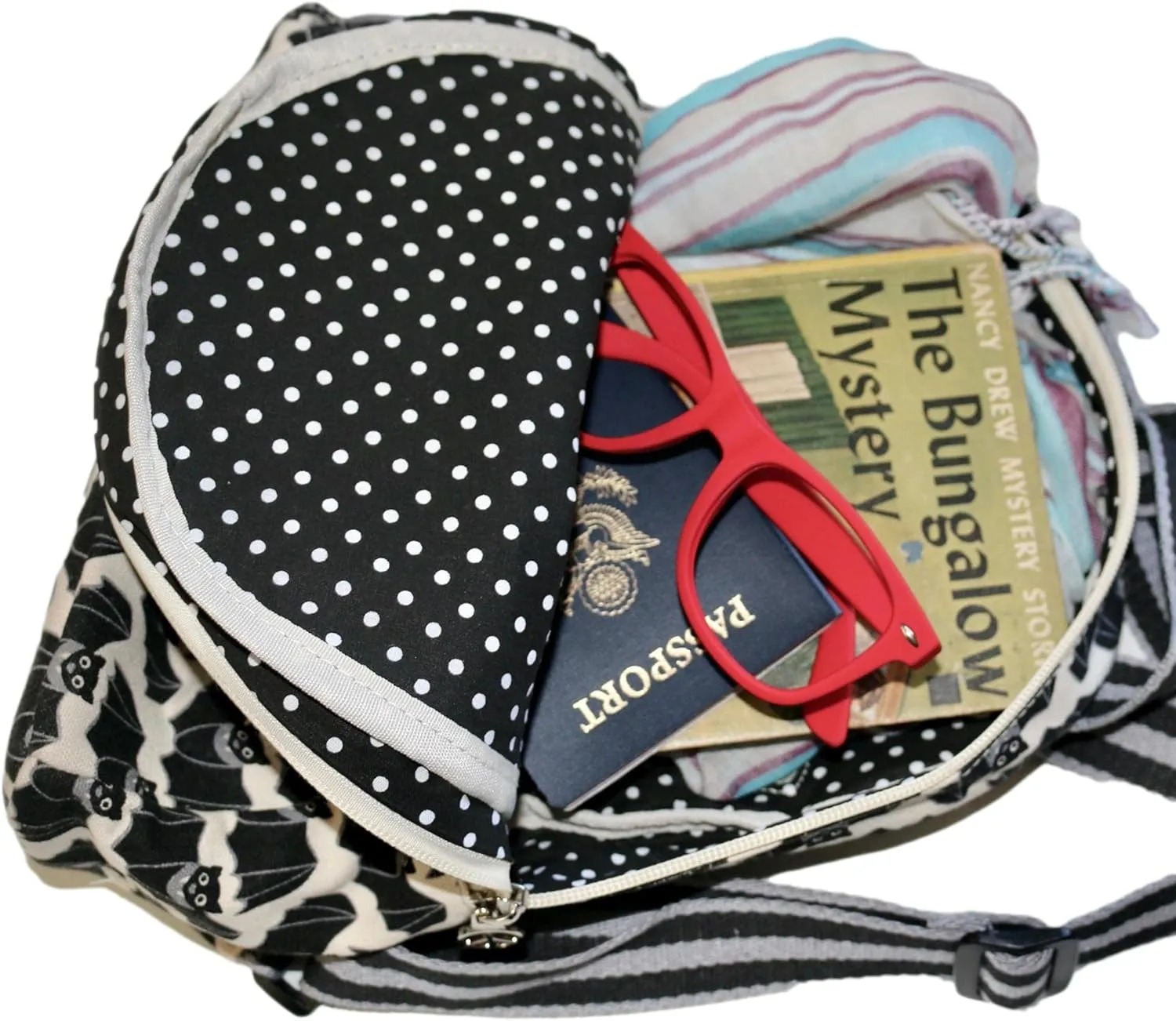bungalow 360 Adult Mini Backpack (BAT, SMALL)