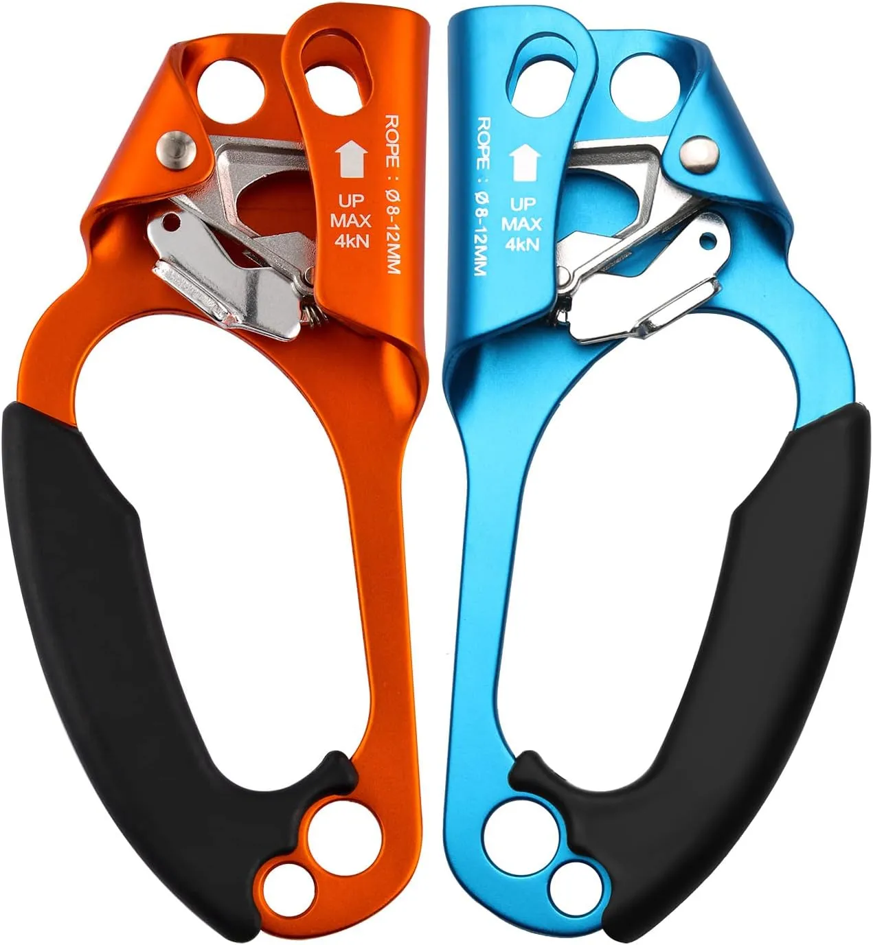 Climbing Hand Ascender for Rock Climbing Arborist (Right and Left) for 8~12 mm Rope