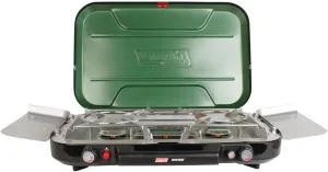Coleman Classic 3-Burner Propane Camping Stove with InstaStart Ignition, Portable Cooktop with 3 Adjustable Burners & 28,000 BTUs of Power
