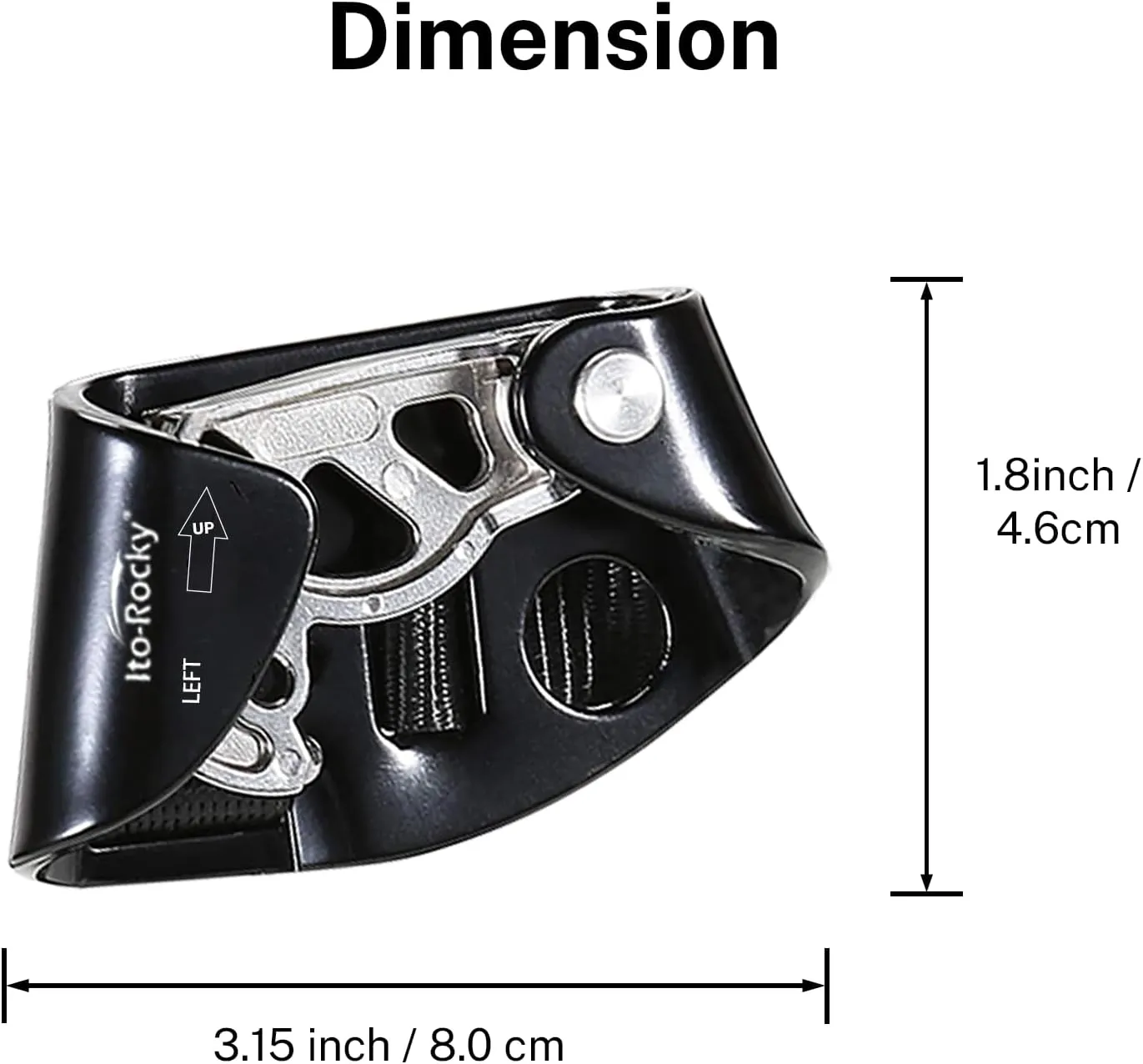 Foot Ascender Riser - Rope Climbing Equipment for SRT Climbing & Tree Arborist Climbing Device