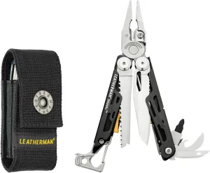 LEATHERMAN, Signal, 19-in-1 Multi-tool for Outdoors, Camping, Hiking, Fishing, Survival, Durable & Lightweight EDC, Made in the USA, Stainless Steel with Nylon Sheath