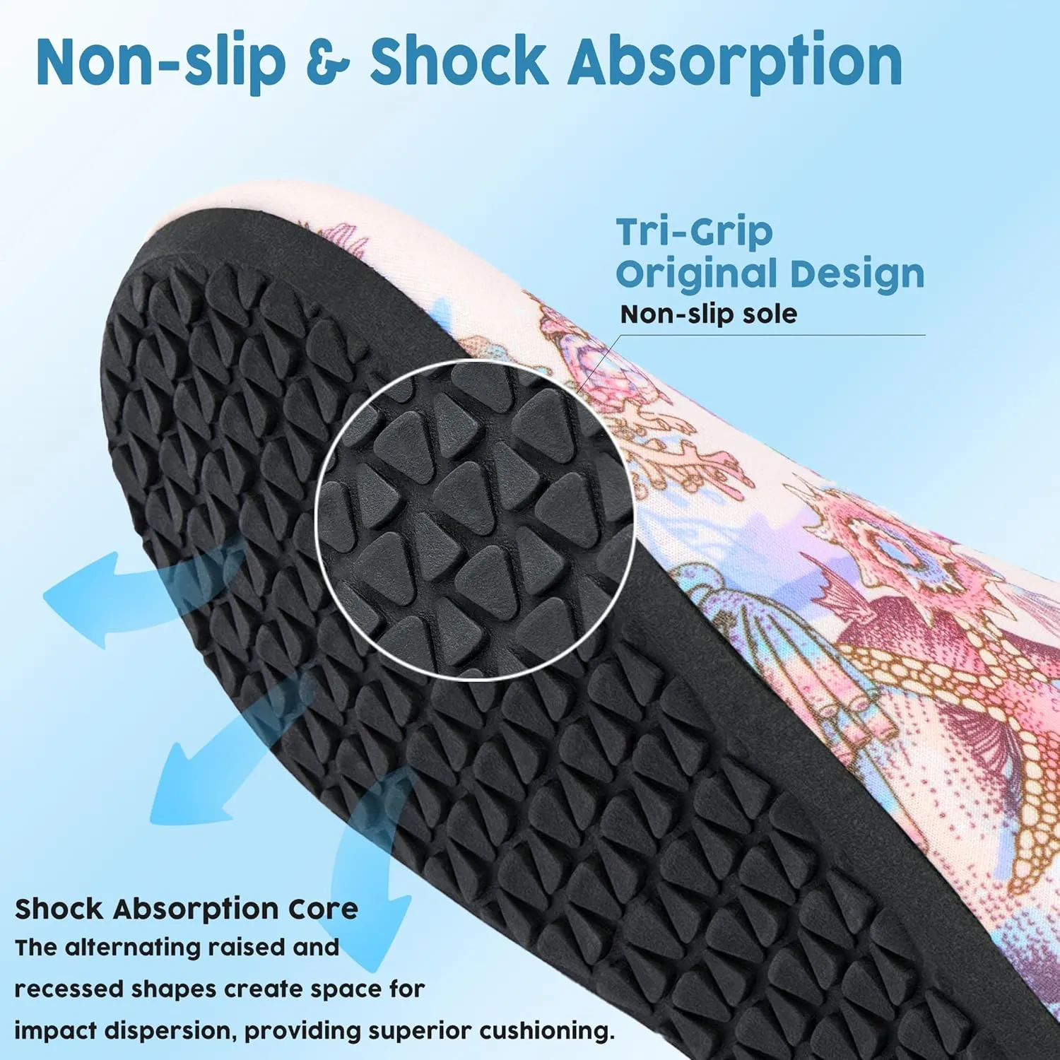 Metog Men Women Water Shoes Quick-Dry Aqua Socks Barefoot Slip-on for Beach Swim Sport Surf Yoga Exercise