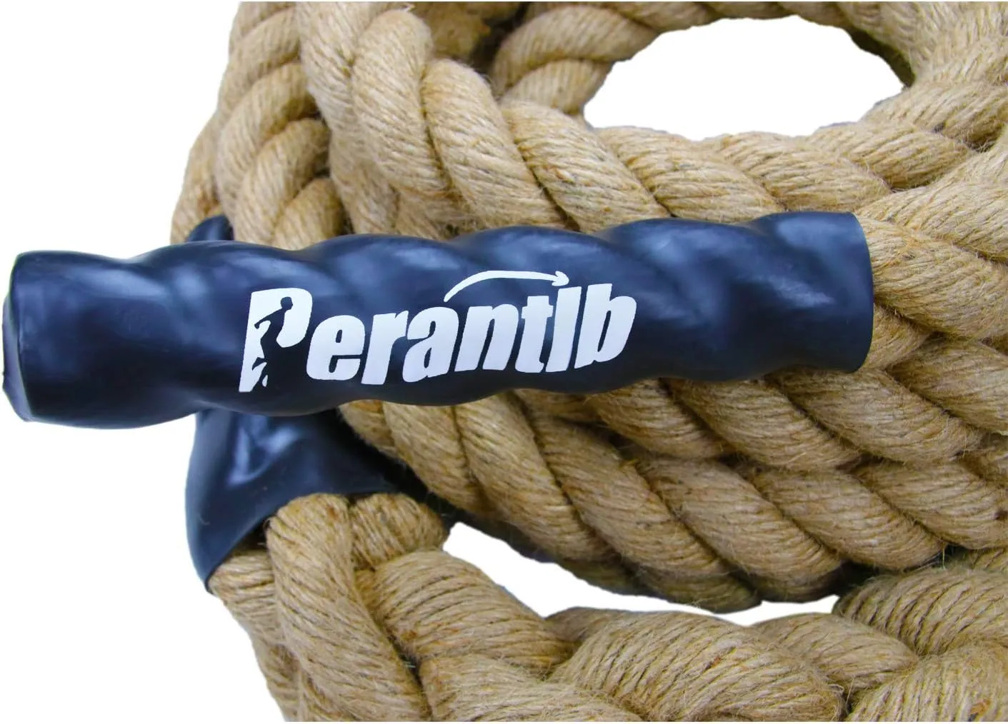 Perantlb Outdoor Climbing Rope for Fitness and Strength Training, Workout Gym Climbing Rope, 1.5'' in Diameter, Length Available: 8,10, 15, 20, 25, 30,40, 50 Feet
