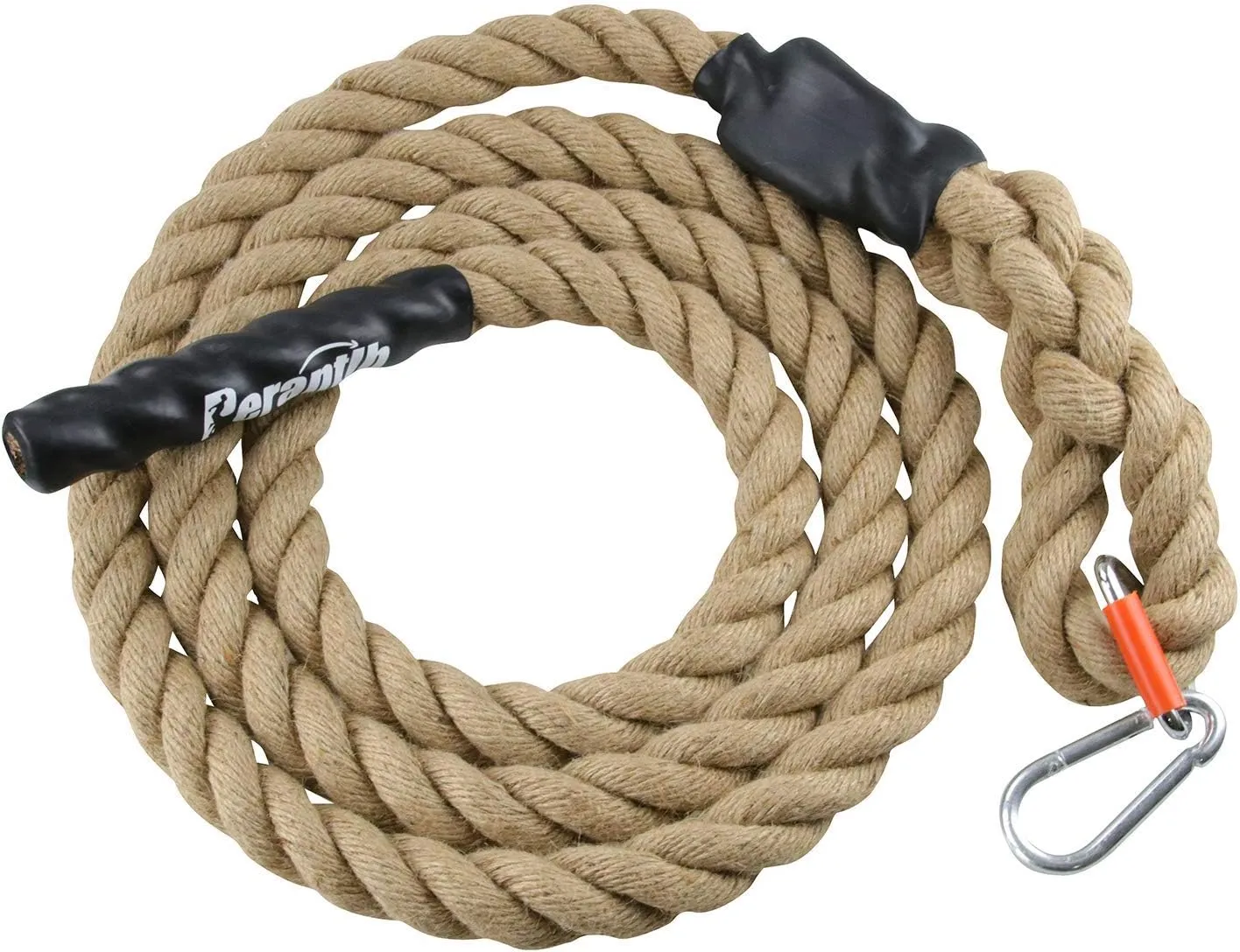 Perantlb Outdoor Climbing Rope for Fitness and Strength Training, Workout Gym Climbing Rope, 1.5'' in Diameter, Length Available: 8,10, 15, 20, 25, 30,40, 50 Feet