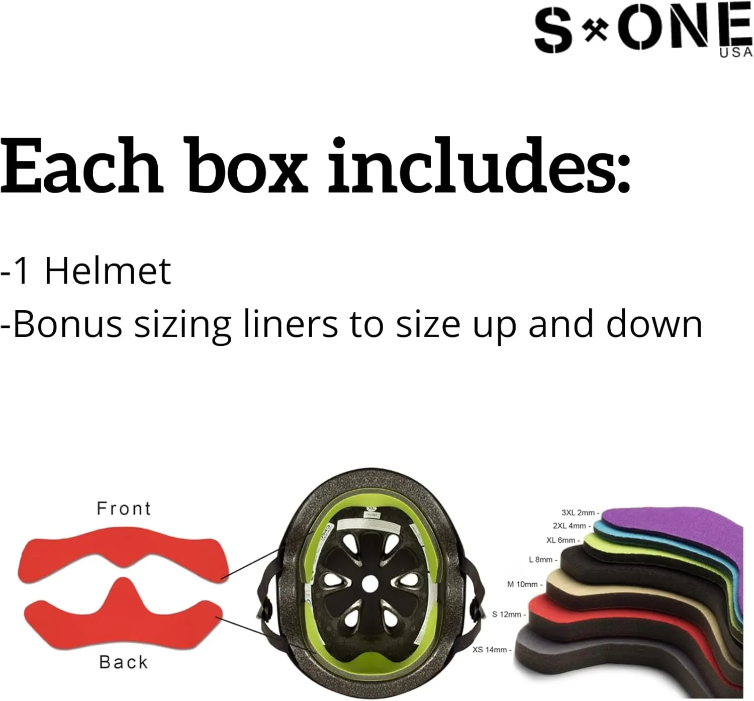 S1 Mega Lifer Helmet for Skateboarding, BMX, and Roller Skating - EPS Fusion Foam, CPSC & ASTM Certified