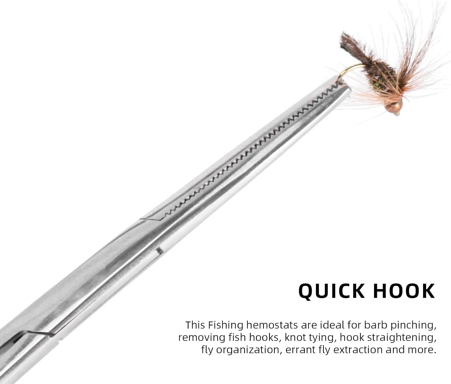 SF Fly Fishing Tools Kit Includes a Fishing Knot Tool and Line Clipper, Zinger Retractor and Hook Remover Forceps.