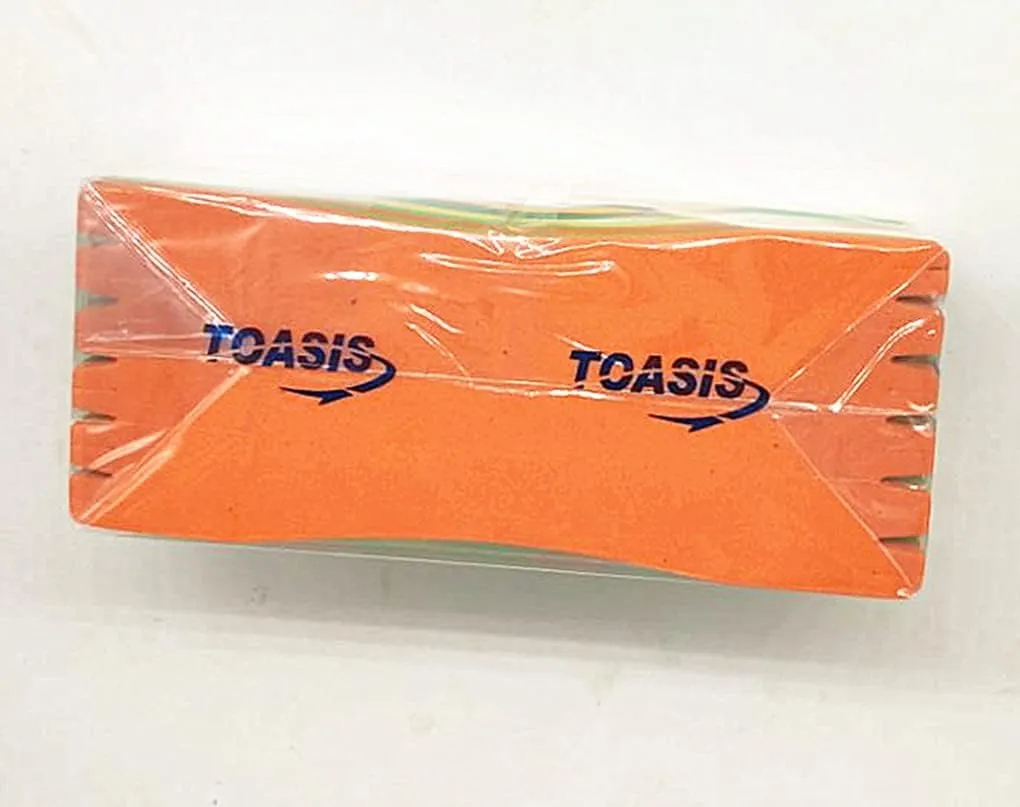 Toasis Fishing Leader line Holder Foam Board Snelled Hook Keeper Pack of 10