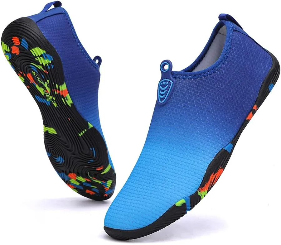 Vsufim Quick-Dry Water Sports Barefoot Shoes Aqua Socks for Swim Beach Pool Surf Yoga for Women Men