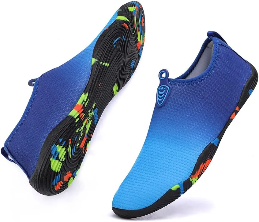 Vsufim Quick-Dry Water Sports Barefoot Shoes Aqua Socks for Swim Beach Pool Surf Yoga for Women Men
