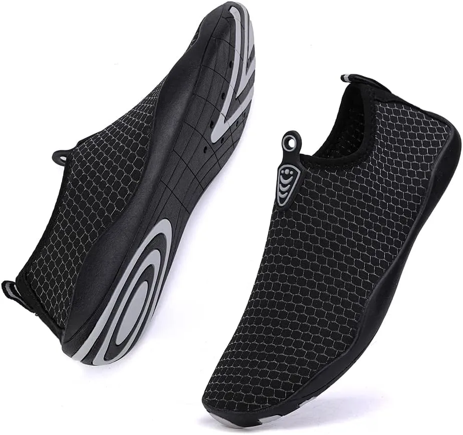 Vsufim Quick-Dry Water Sports Barefoot Shoes Aqua Socks for Swim Beach Pool Surf Yoga for Women Men