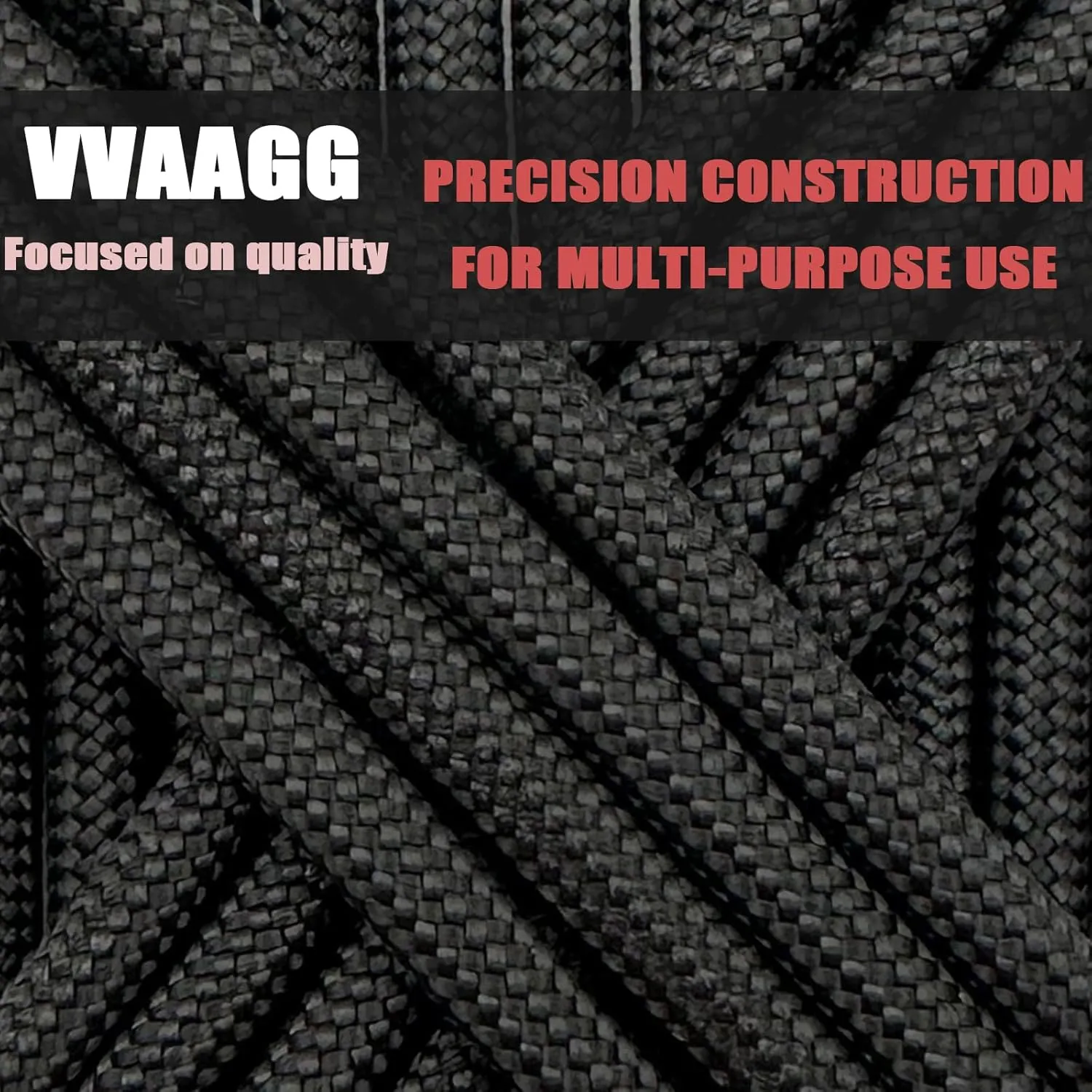 VVAAGG 550 Paracord 100FT, Strong Heavy-Duty Camping Rope, Tactical Parachute Cord, Outdoor Gear Tent Rope 4mm