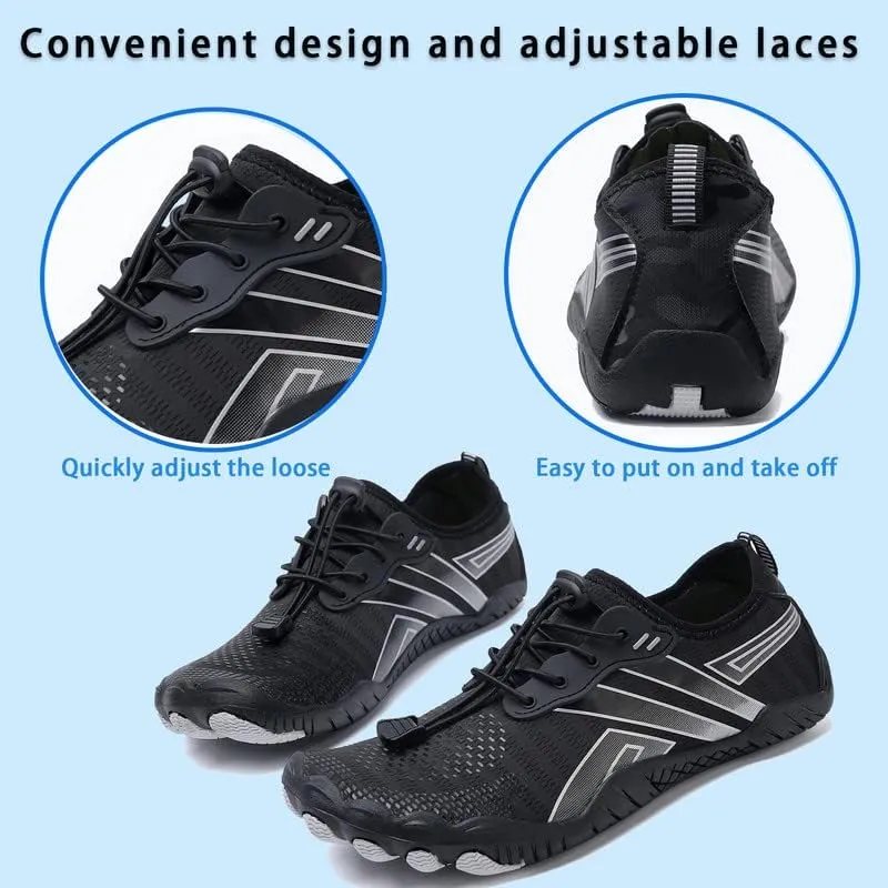 Water Shoes Mens Women Barefoot Shoes Quick Dry Aqua Outdoor Sports for Swim Pool Beach Surf Walk Water Yoga River Lake Hiking Kayaking